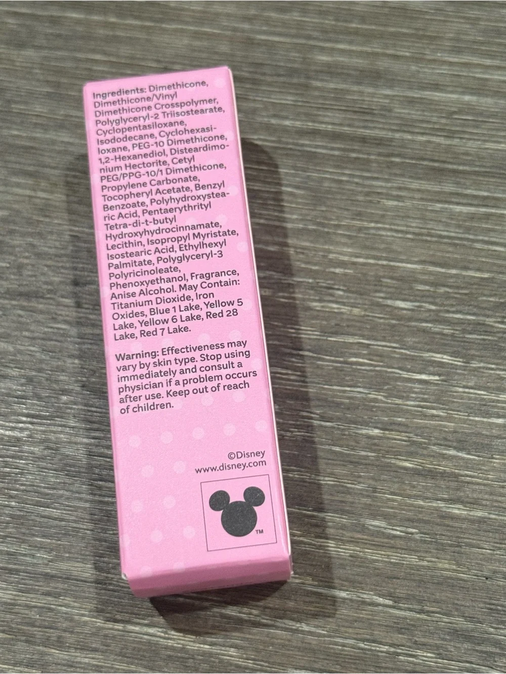 The Creme Shop Disney Minnie Mouse Lip Tint neón night